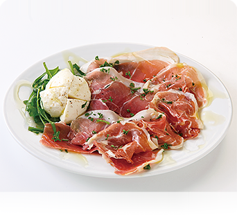サンダニエーレ産生ハムサラダ